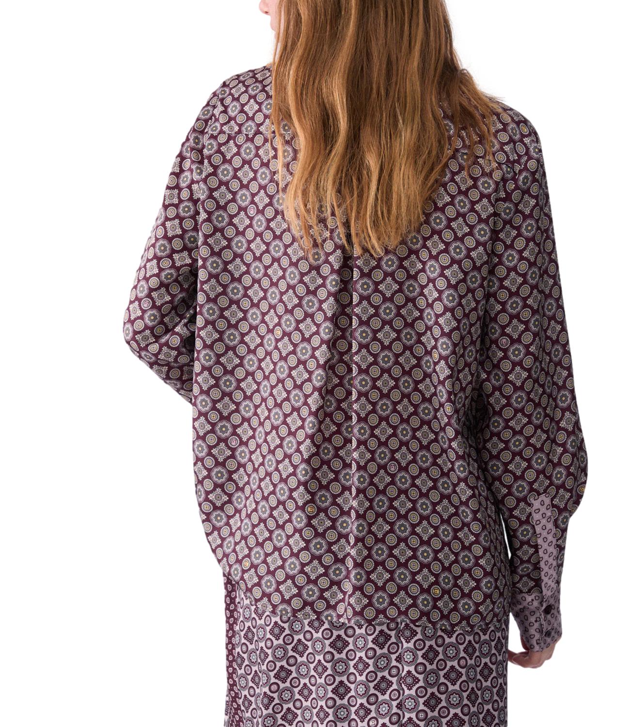 Camicia Liu jo WF6198TS531 Donna - Big Auberg Geom/sm L