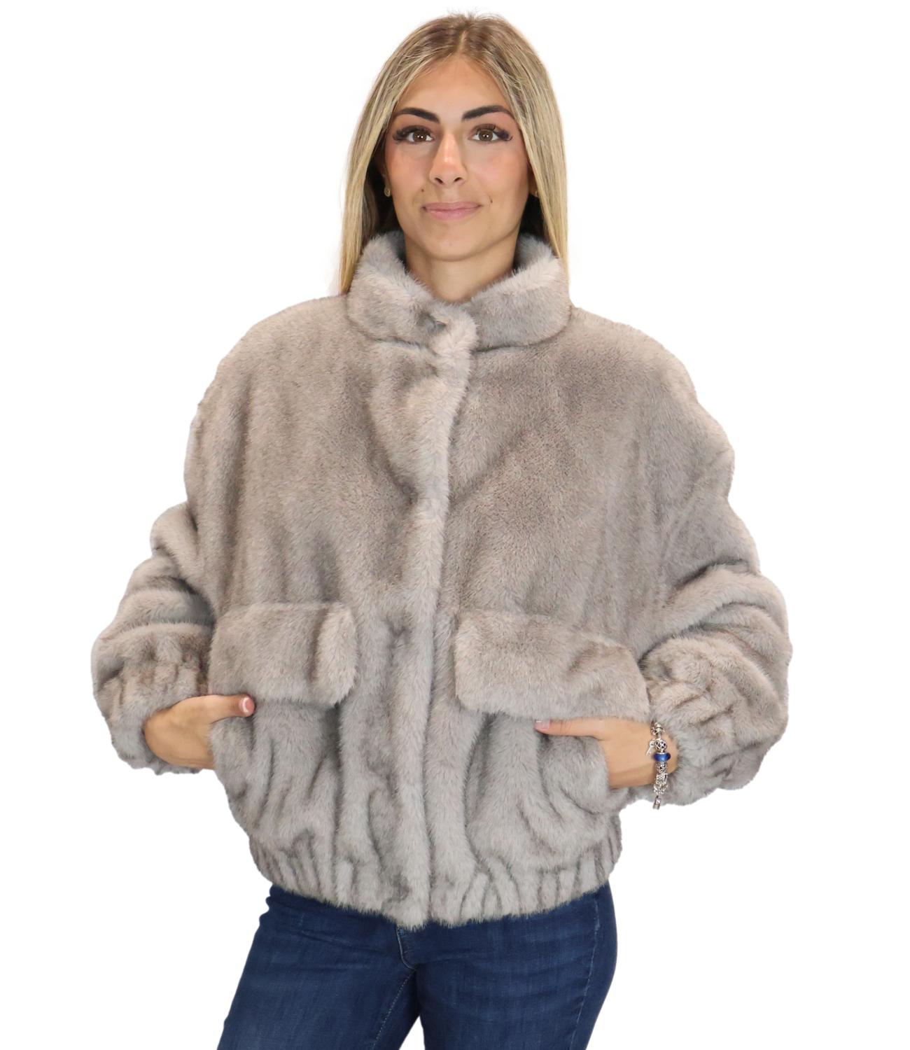 Giaccone Liu jo WF6215E1133 Donna - Silver Grey