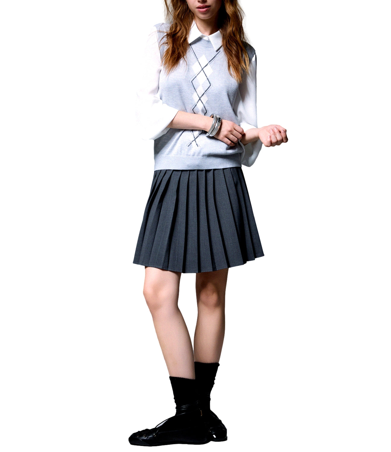 Maglia Liu jo WF6289MA16R Donna - Ballantyne L.gray/bc