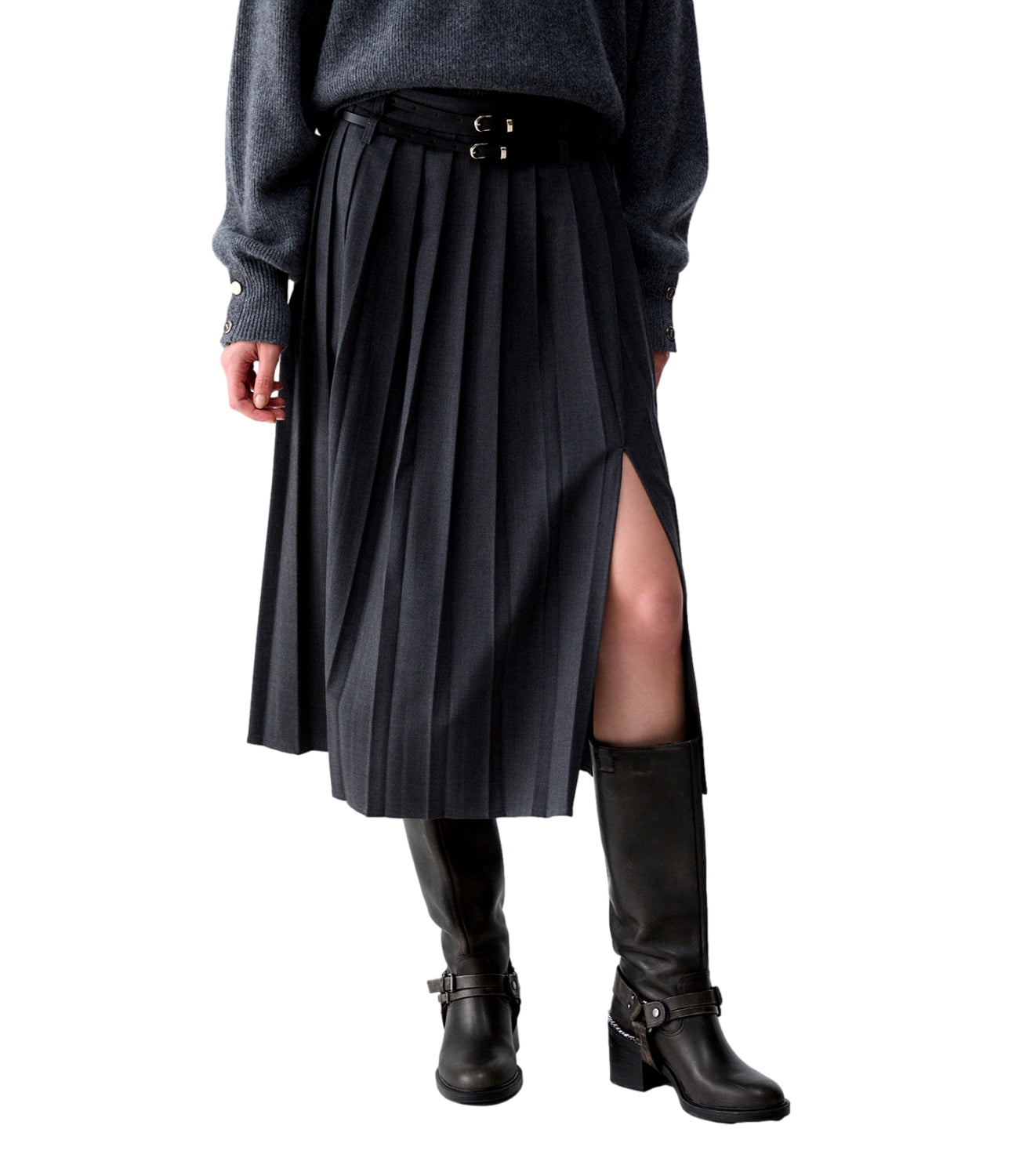 Gonna Liu jo WF6308T743A Donna - Dark Grey Melange