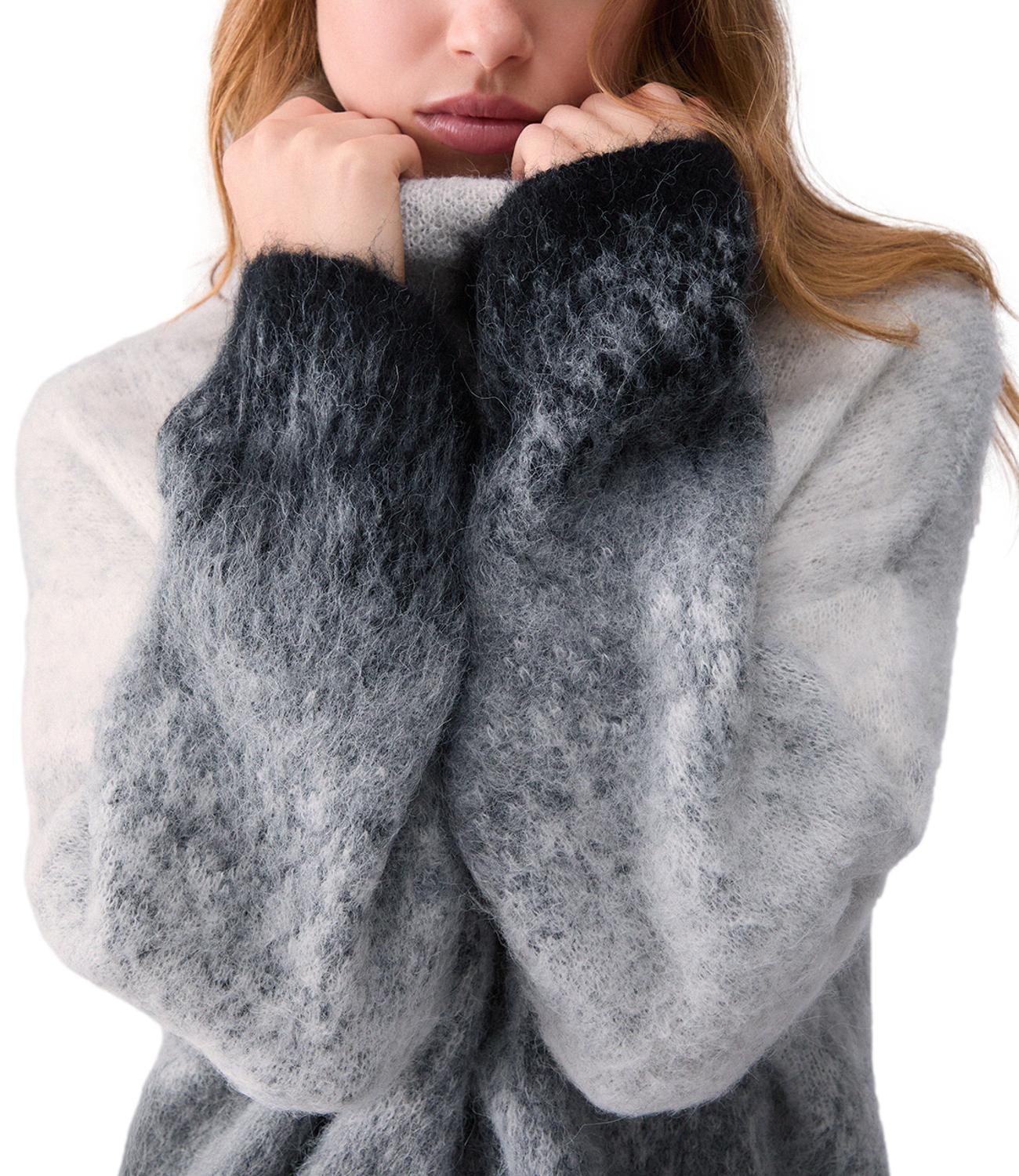 Maglia Liu jo WF6426MA58P Donna - Gray Alpaca Degrade