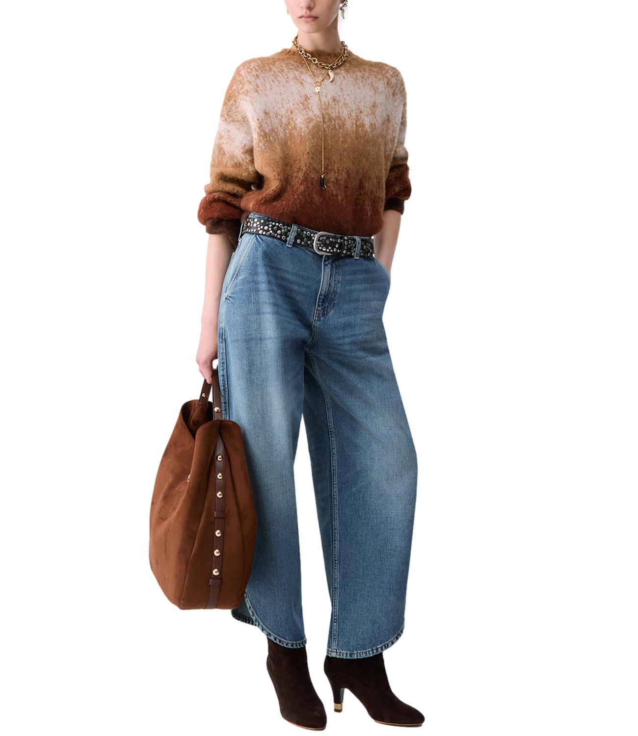 Maglia Liu jo WF6427MA58P Donna - Camel Alpace Degrade