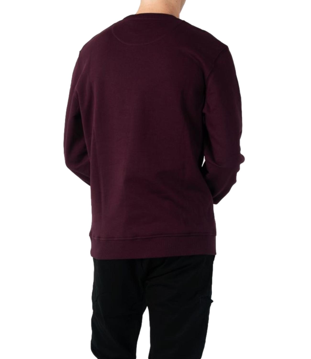 Felpa Lyle & Scott bordeaux burgundy