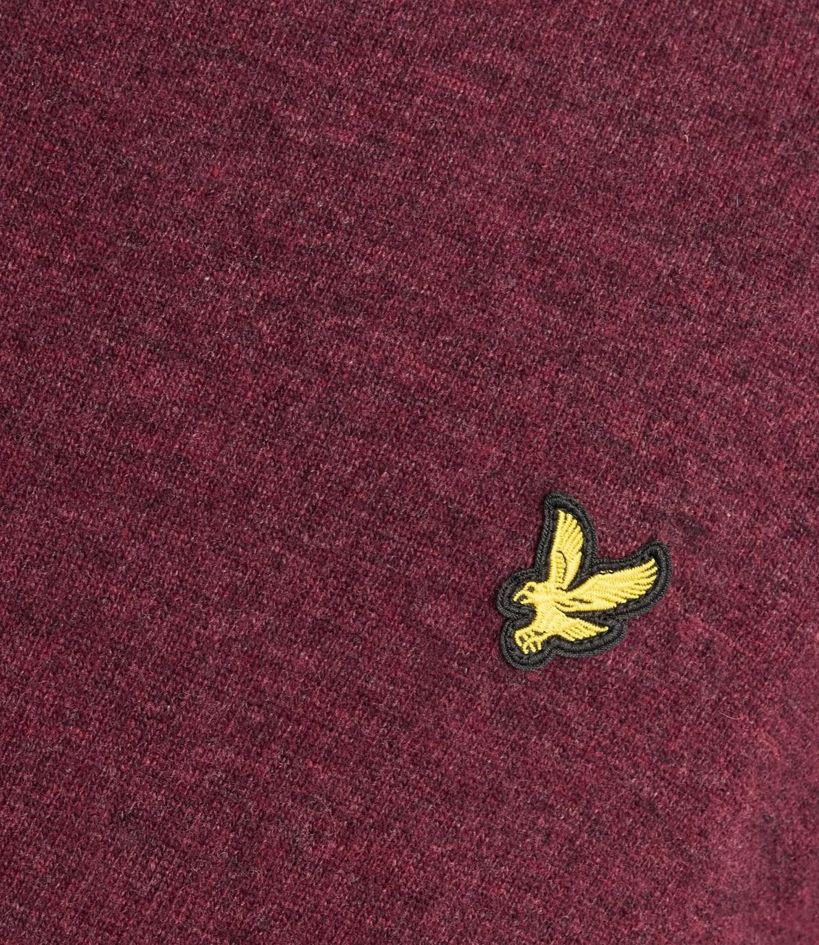 Maglia Lyle & Scott 263MLSKN2114VC Uomo - Beetroot Marl