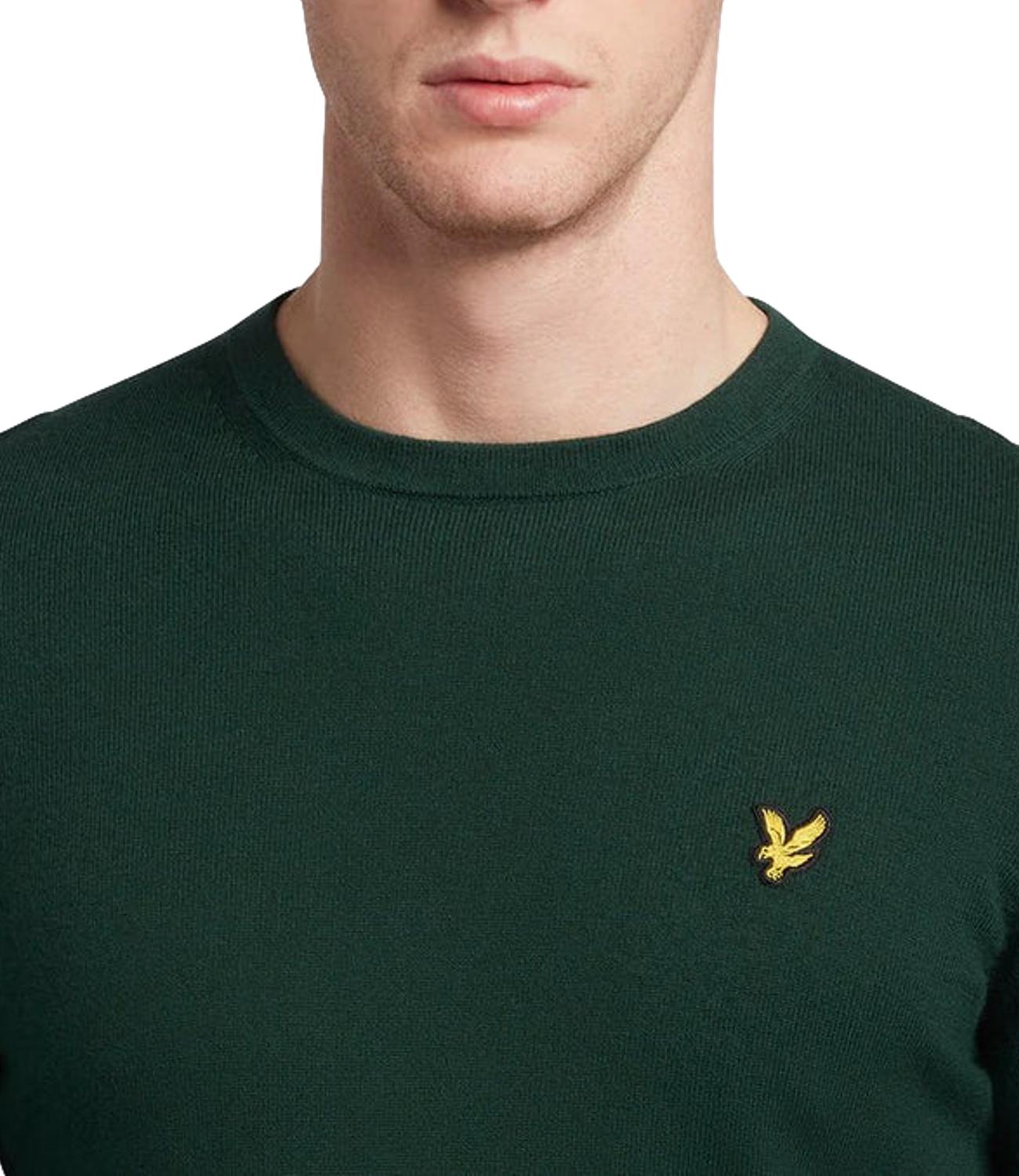 Maglia Lyle & Scott 263MLSKN2110VC Uomo - Dark Green