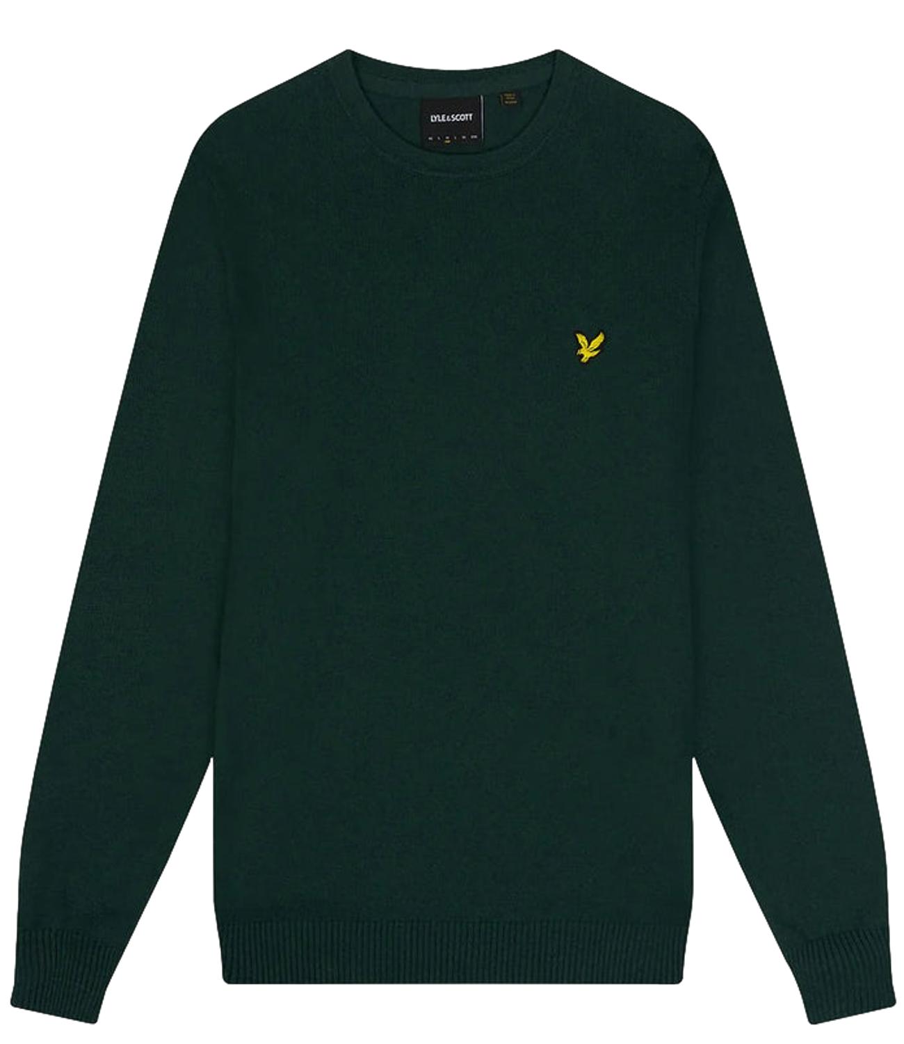 Maglia Lyle & Scott 263MLSKN2110VC Uomo - Dark Green