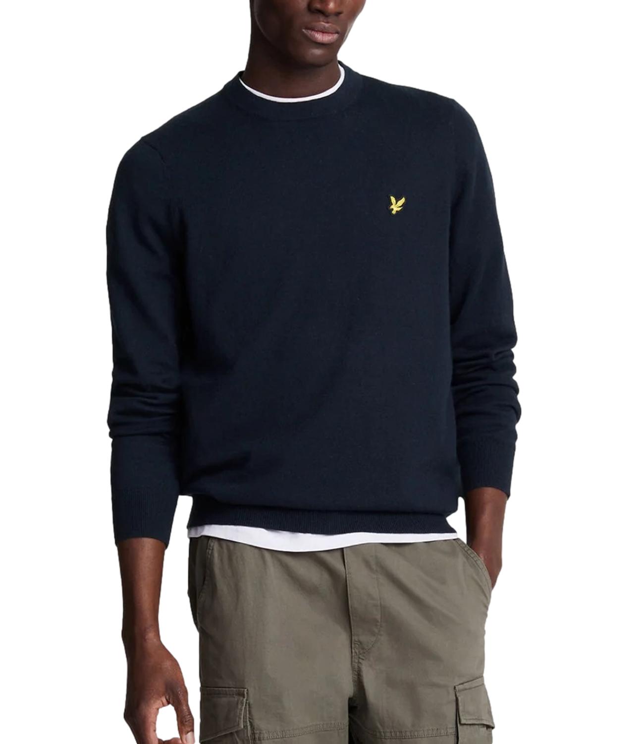 Maglia Lyle & Scott 263MLSKN2110VC Uomo - Dark Navy