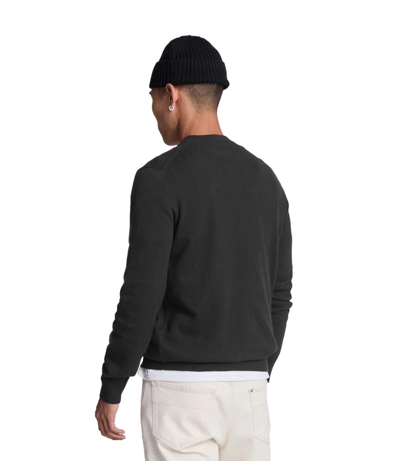 Maglia Lyle & Scott 263MLSKN2110VC Uomo - Jet Black
