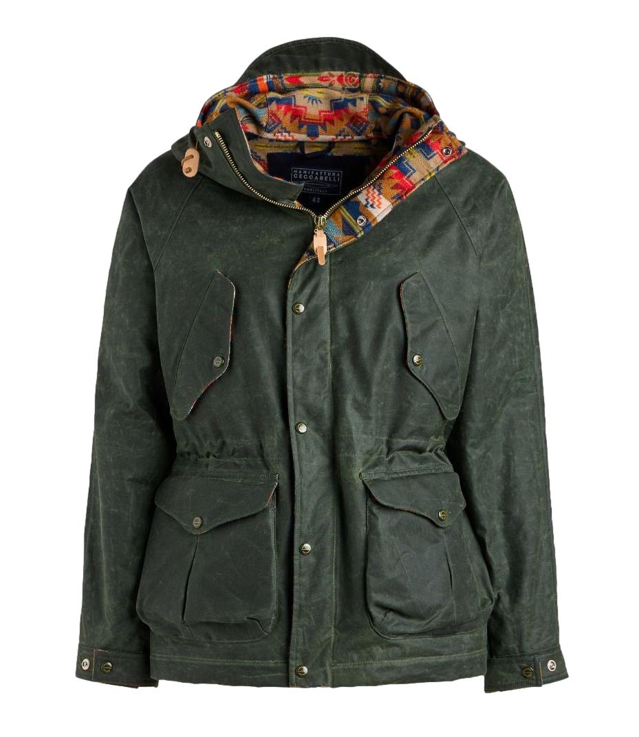 Parka Manifattura Ceccarelli 7191-WX Uomo - Dark Green