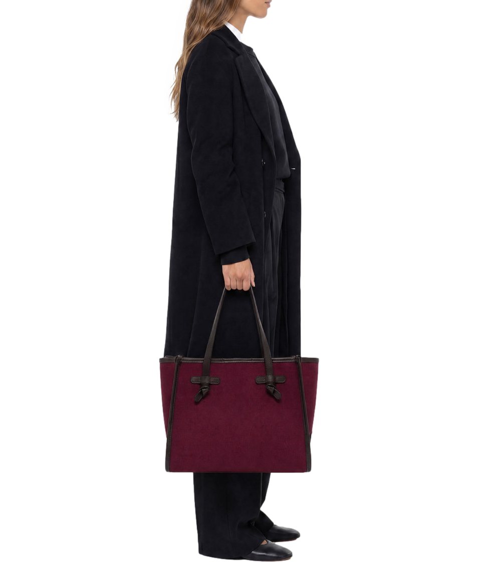 Borsa Marcella By Gianni Chiarini BS 6849/COMM CNV-SE Donna - OxblooD-CanapA-Espresso