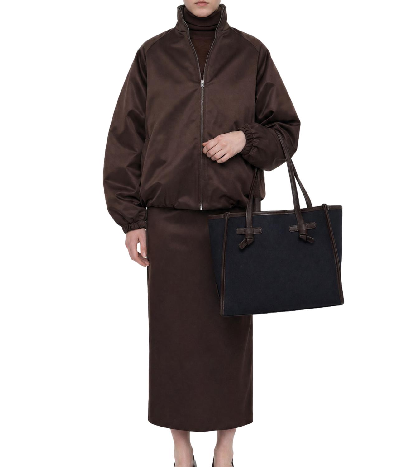 Borsa Marcella By Gianni Chiarini BS 6849/COMM CNV-SE Donna - NotturnO-CanapA-Espresso