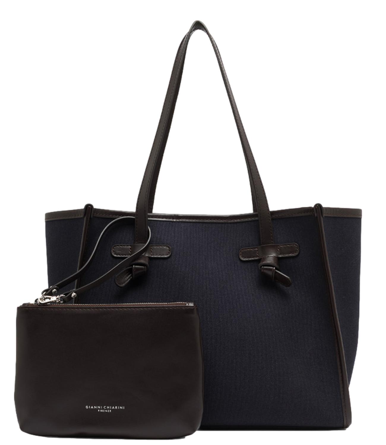 Borsa Marcella By Gianni Chiarini BS 6849/COMM CNV-SE Donna - NotturnO-CanapA-Espresso