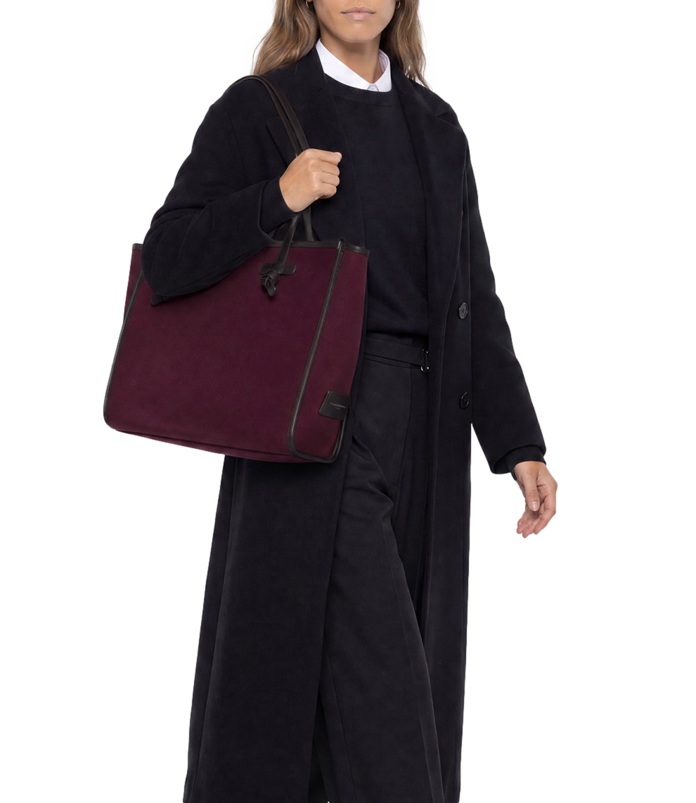 Borsa Marcella By Gianni Chiarini BS 6850/COMM CNV-SE Donna - OxblooD-CanapA-Espresso