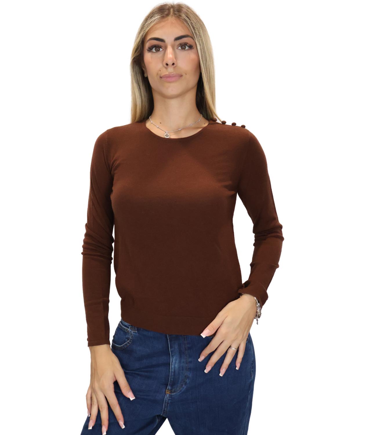 Maglia Marella 2623366302200 Donna - Marrone
