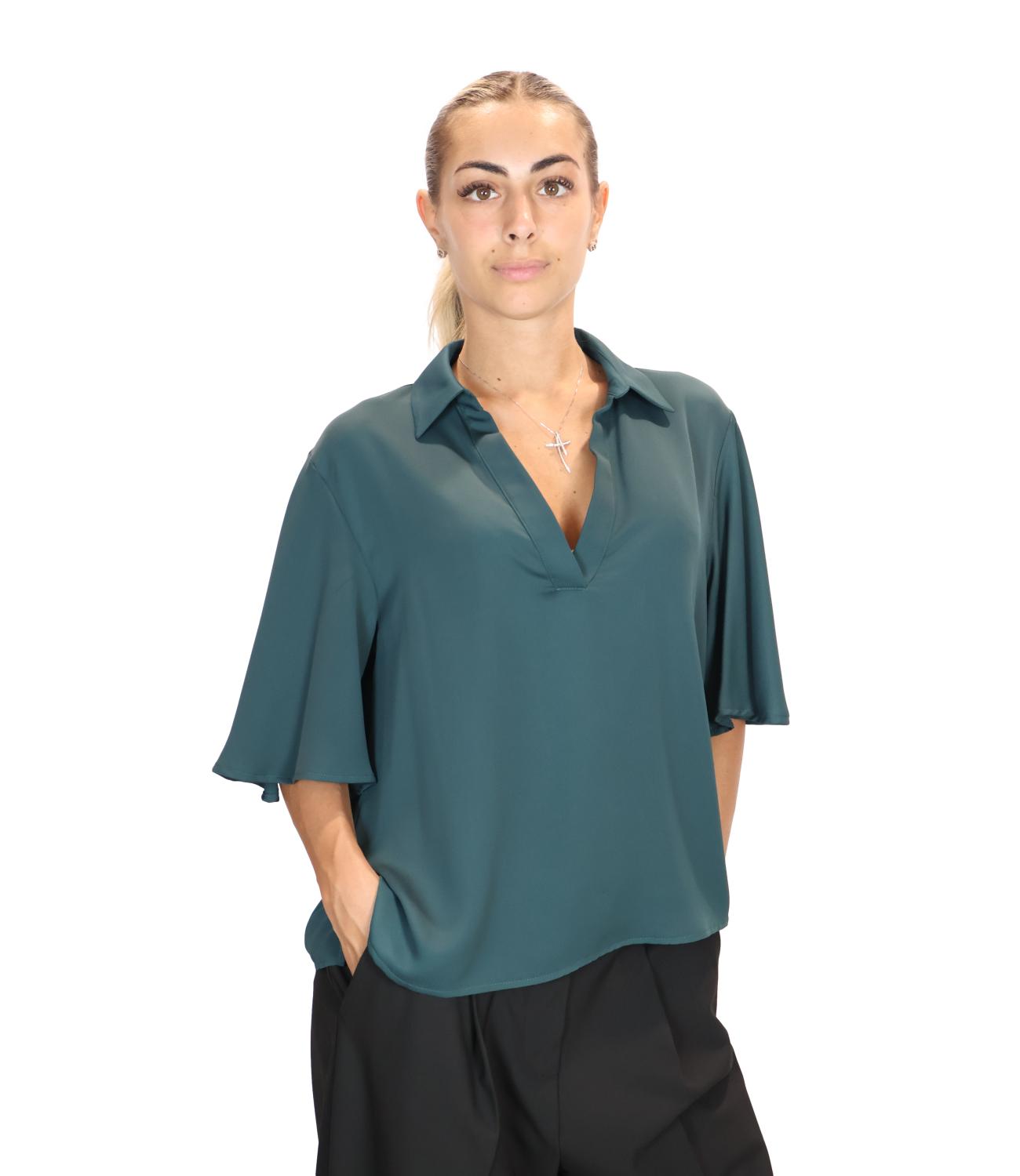 Camicia Marella Art.365 2623116013200 Donna - Blu Pavone