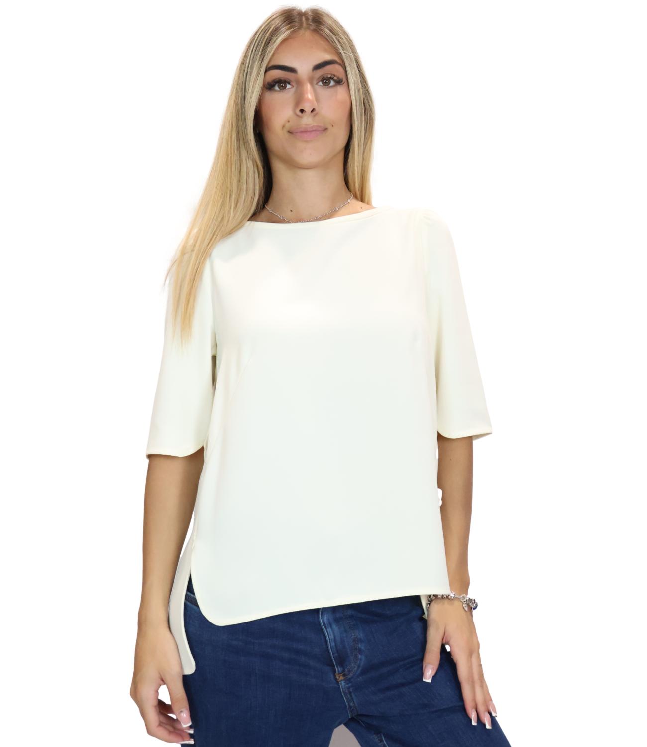 Camicia Marella Art.365 2623116043200 Donna - Bianco Lana