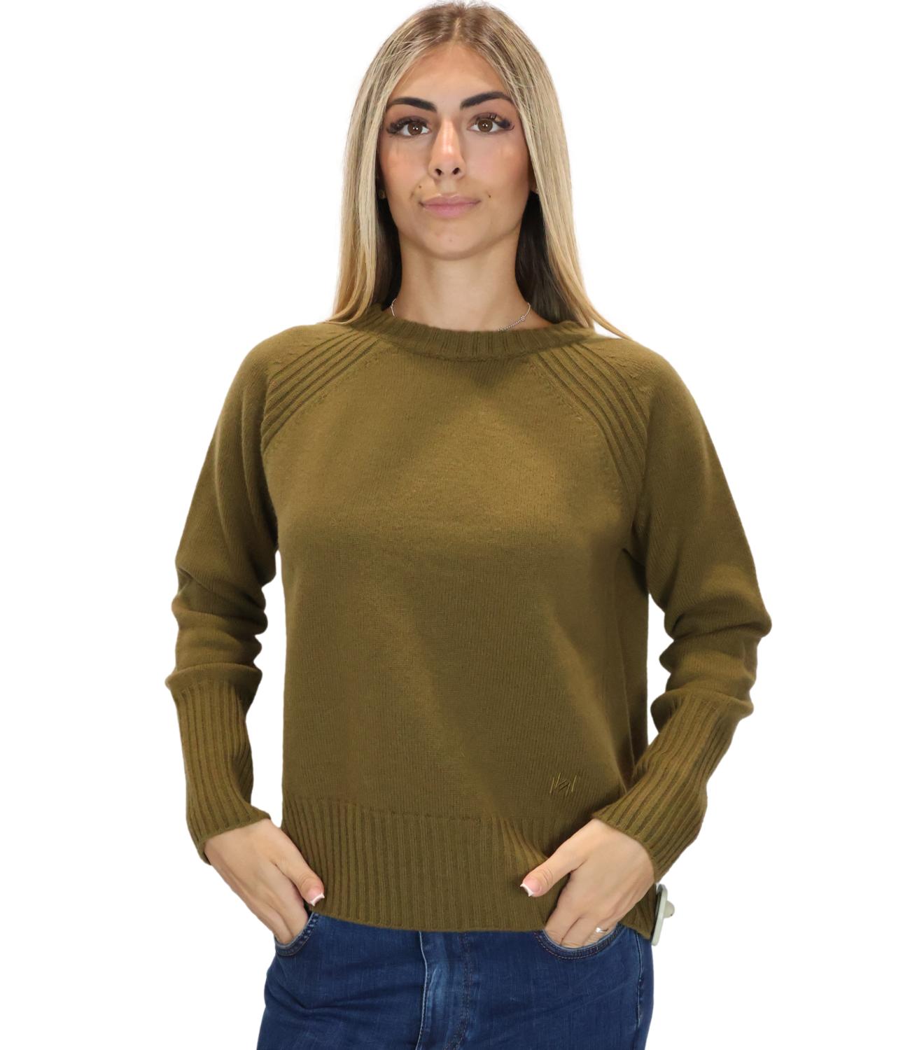 Maglia Marella Monochrome 2623366295200 Donna - Verde Olio