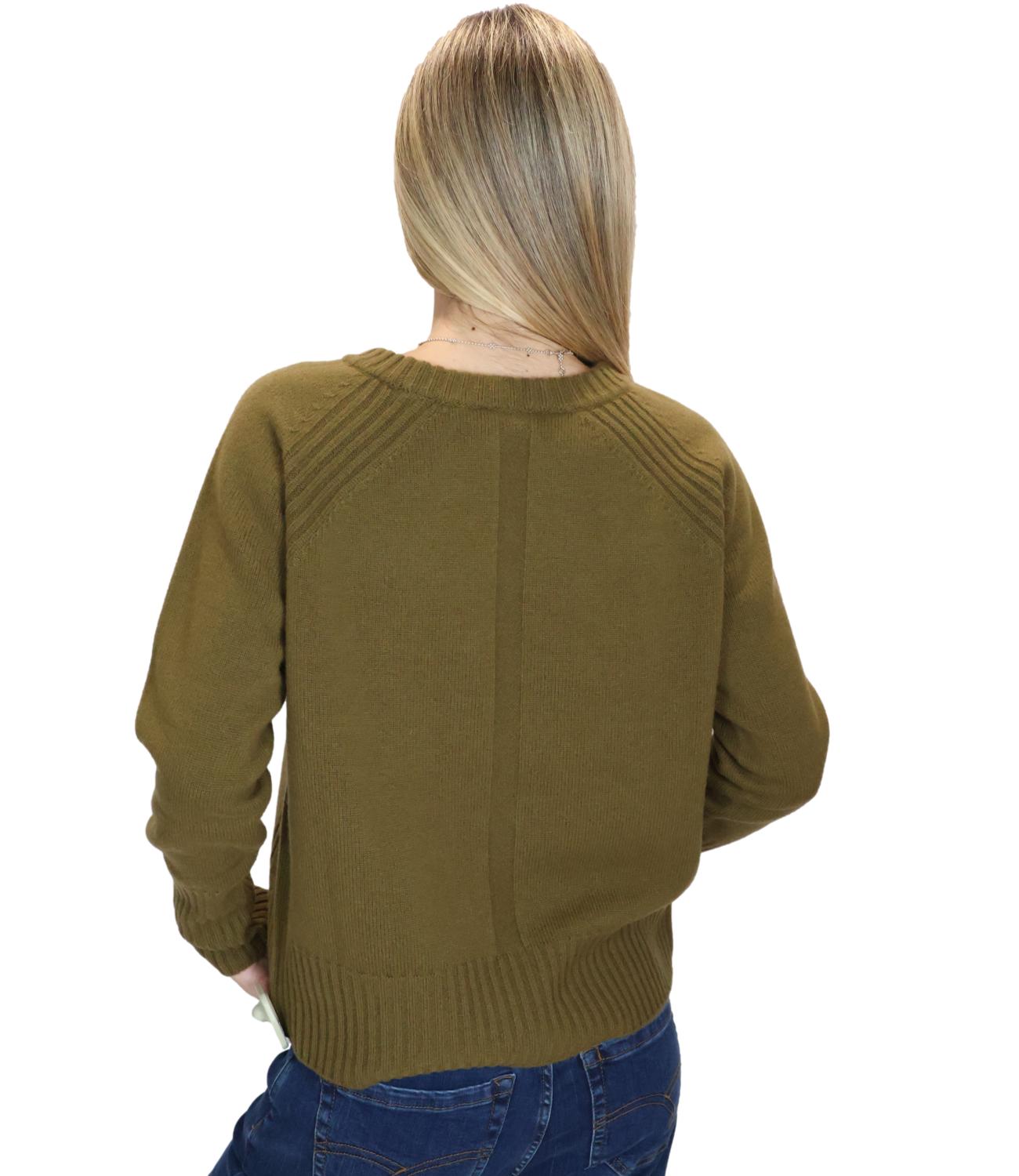 Maglia Marella Monochrome 2623366295200 Donna - Verde Olio
