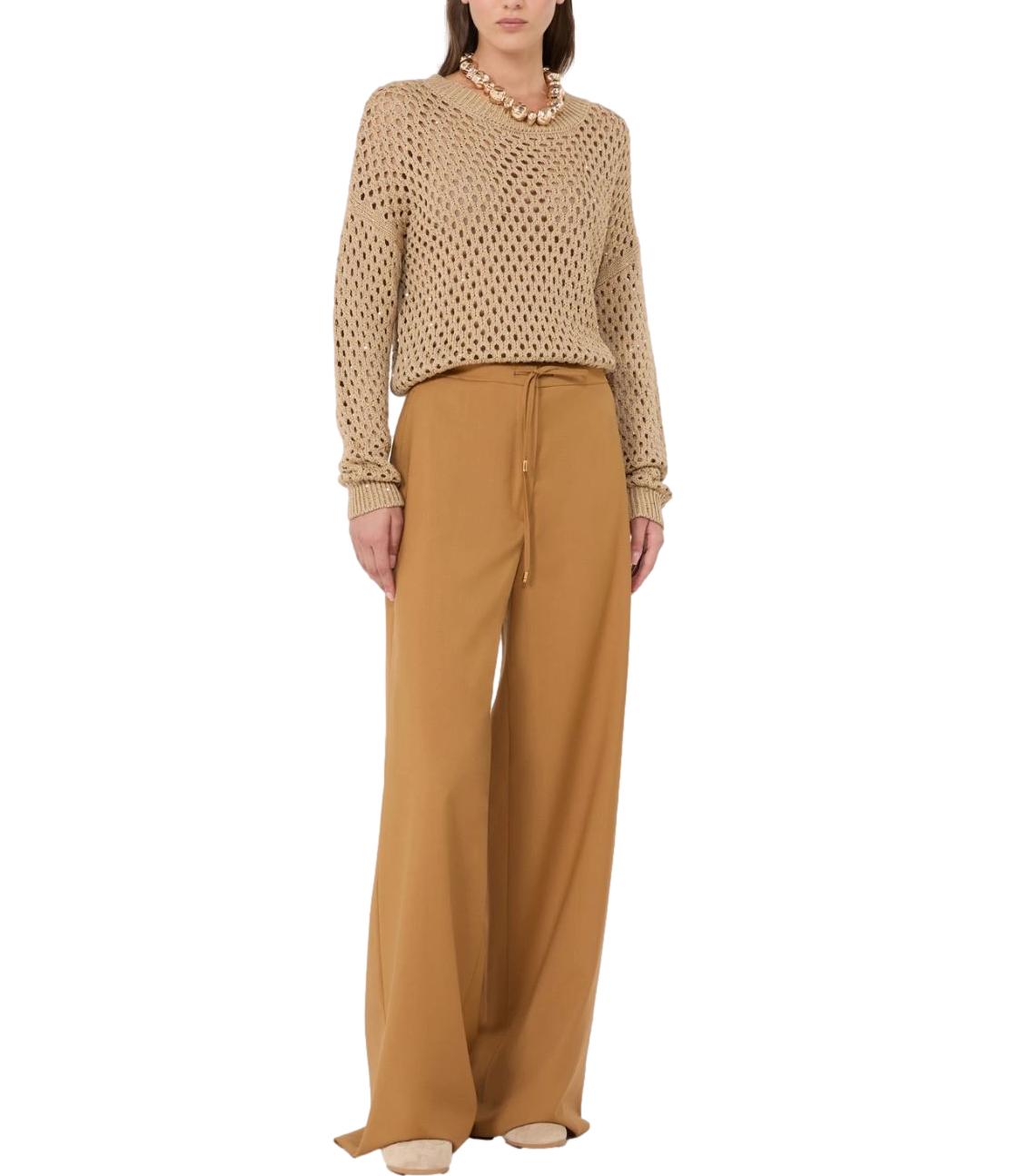 Pantalone Max Mara Studio 2626136031600 Donna - Caramello