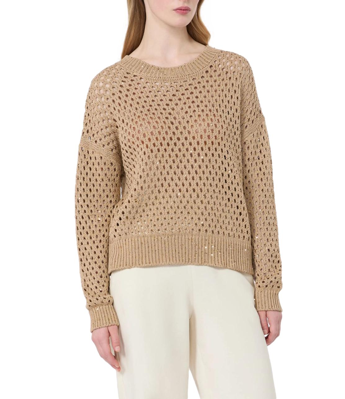 Maglia Max Mara Studio 2626366141600 Donna - Cammello