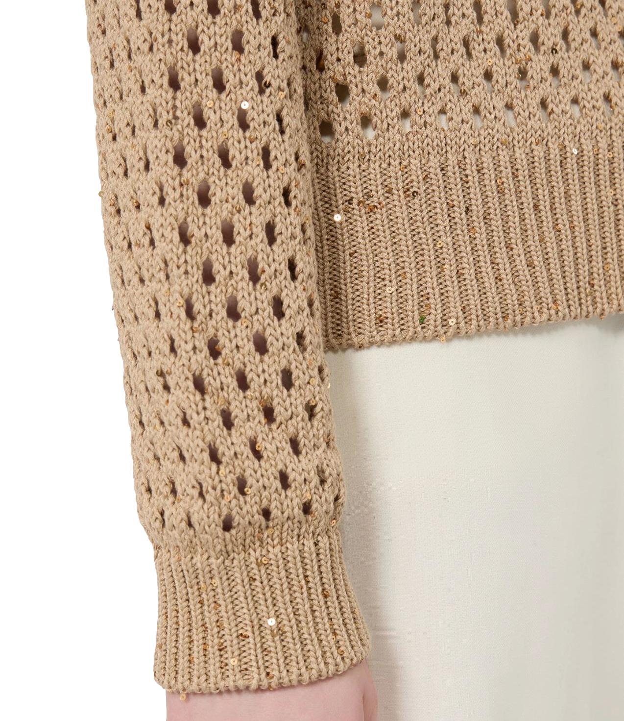 Maglia Max Mara Studio 2626366141600 Donna - Cammello