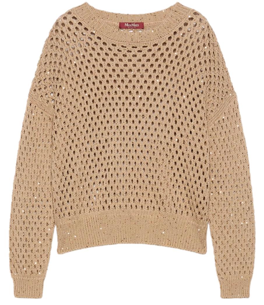 Maglia Max Mara Studio 2626366141600 Donna - Cammello