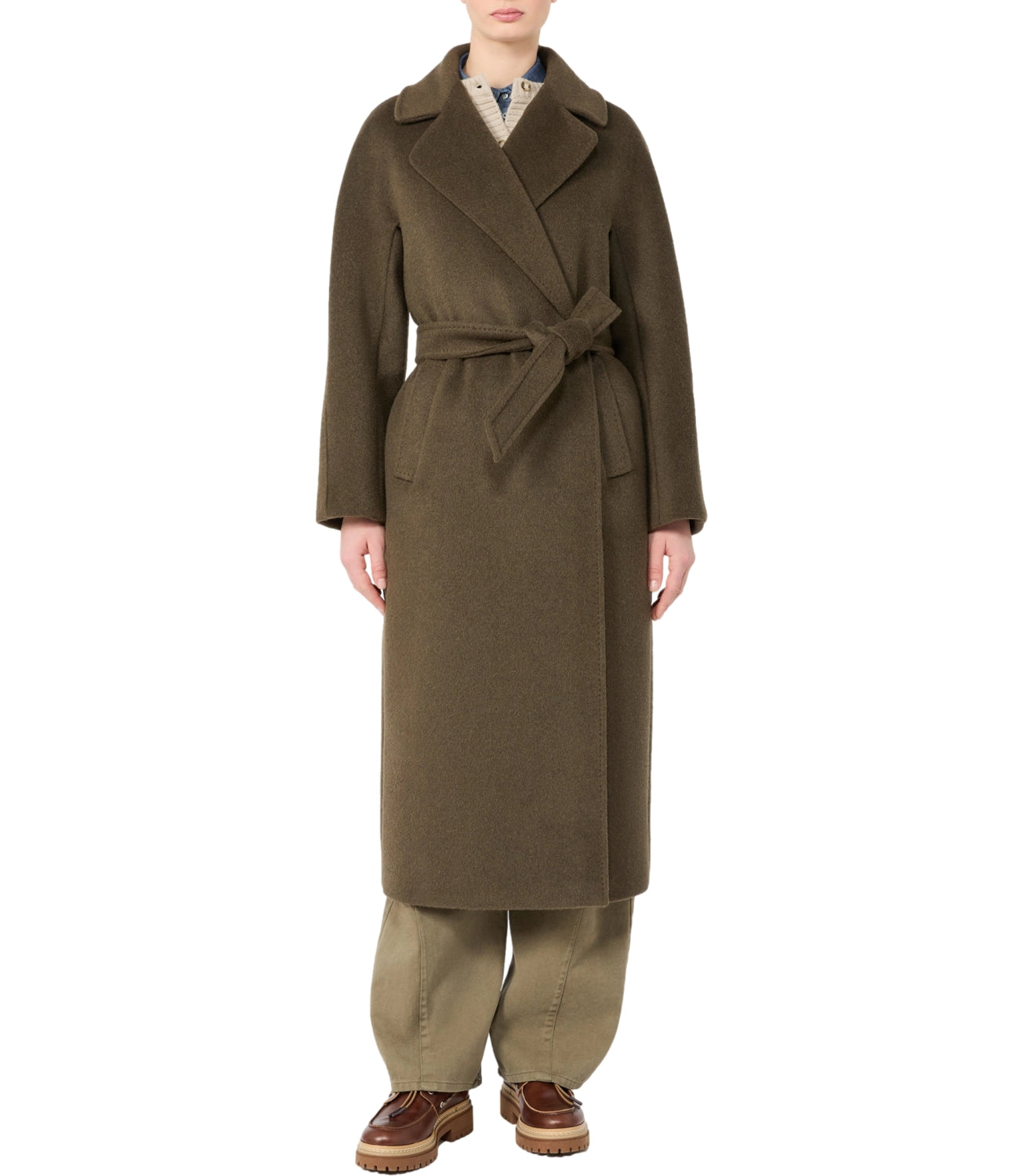 Cappotto Max Mara Weekend 2625016072600 Donna - Kaki