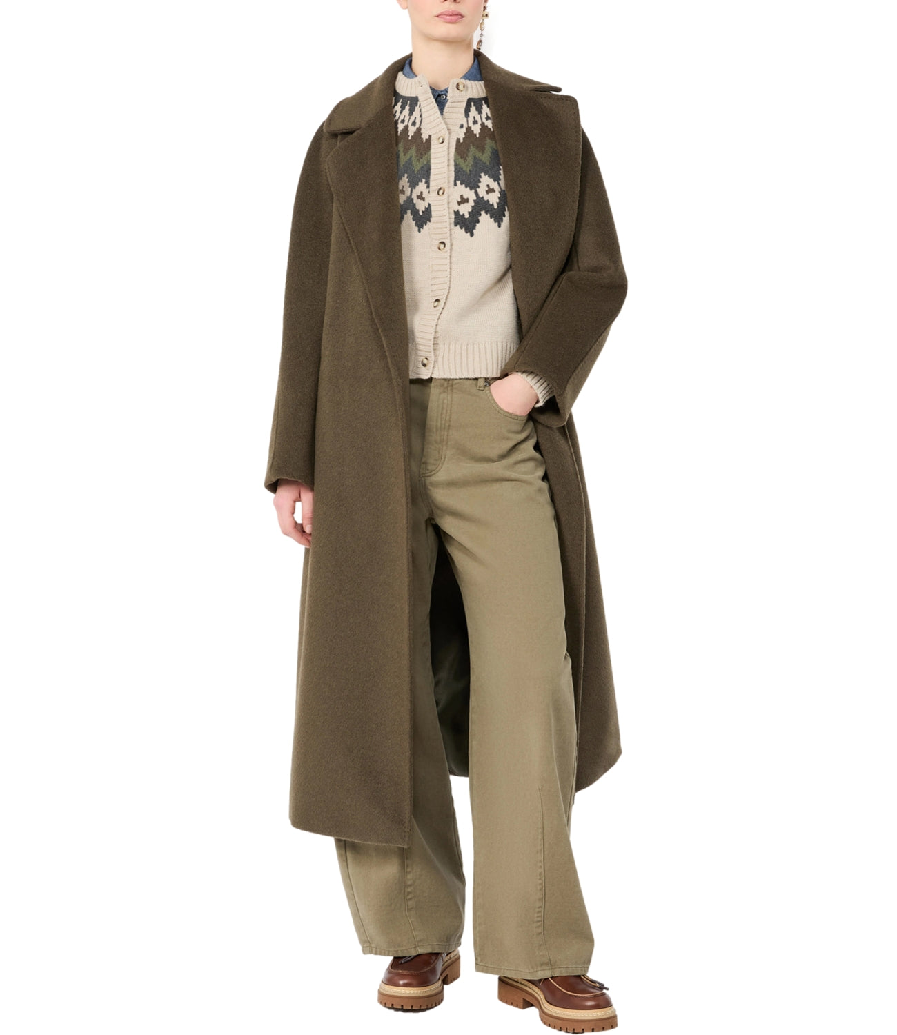 Cappotto Max Mara Weekend 2625016072600 Donna - Kaki