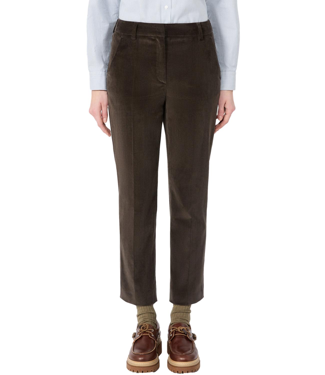 Pantalone Max Mara Weekend 2625136022600 Donna - Marrone Scuro