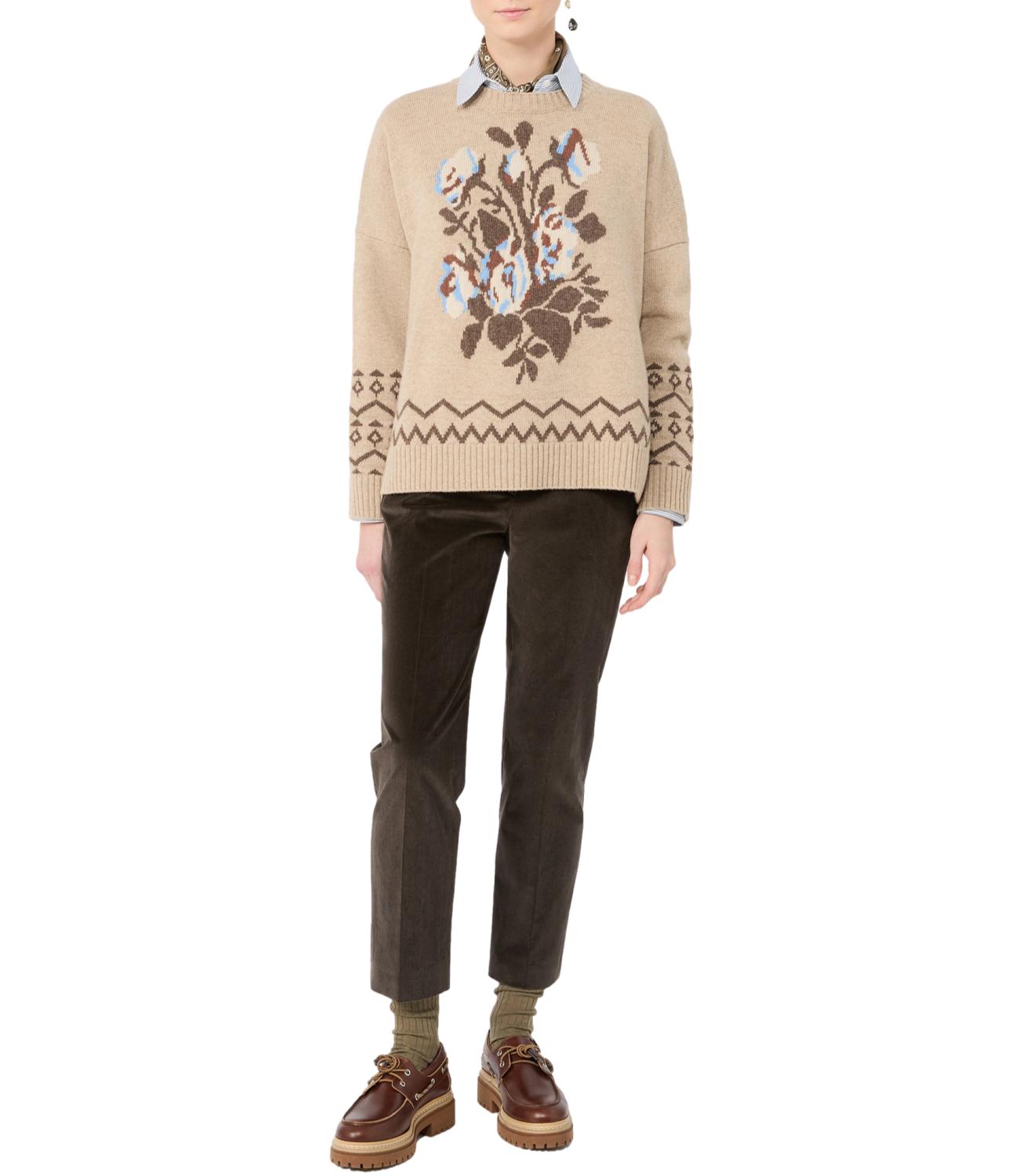 Pantalone Max Mara Weekend 2625136022600 Donna - Marrone Scuro
