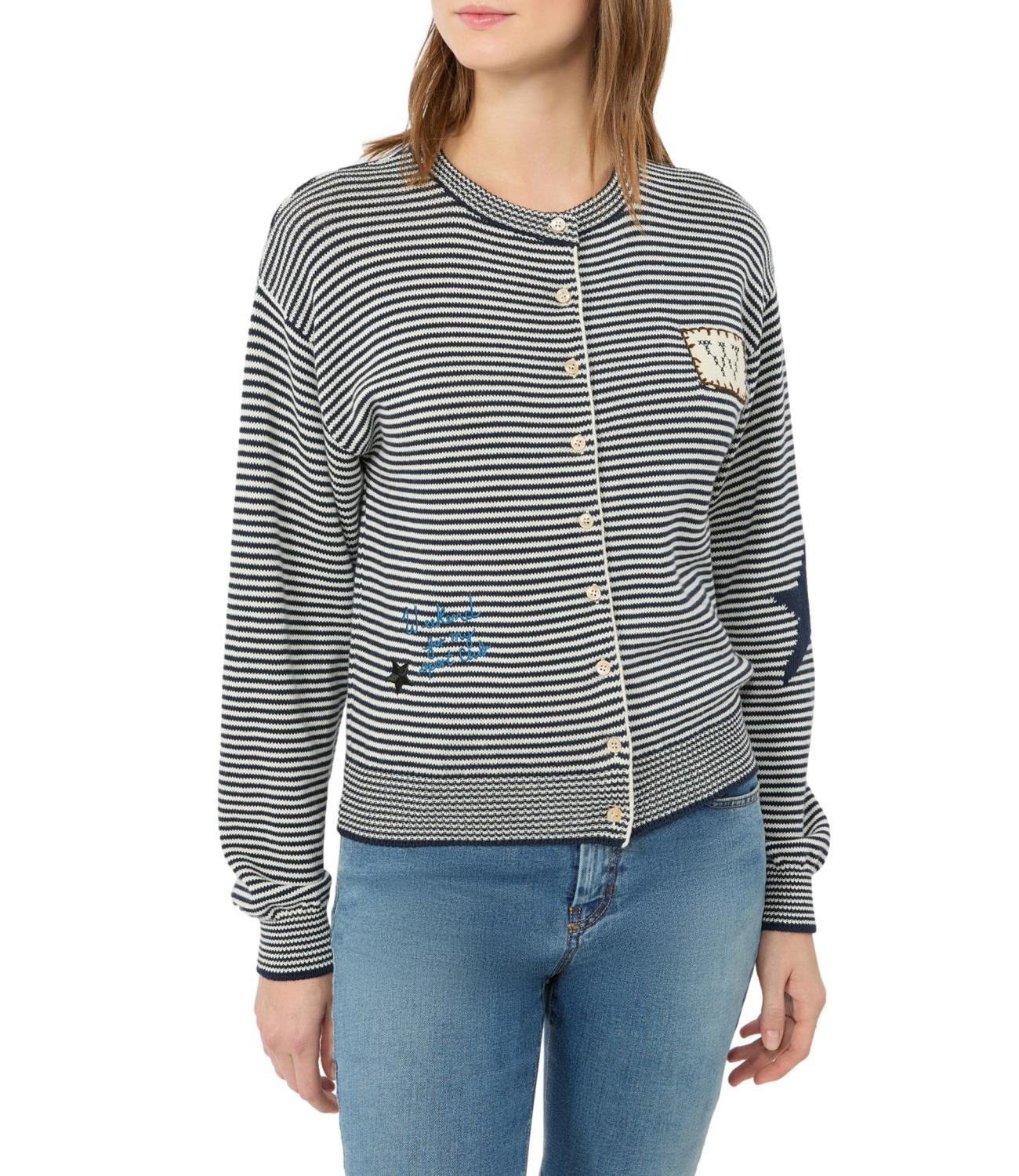 Cardigan Max Mara Weekend 2625346041600 Donna - Blu