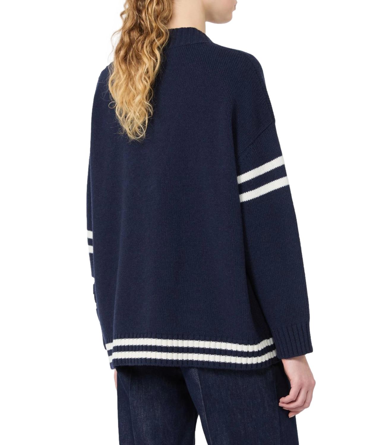 Cardigan Max Mara Weekend 2625346072600 Donna - Blu Marino