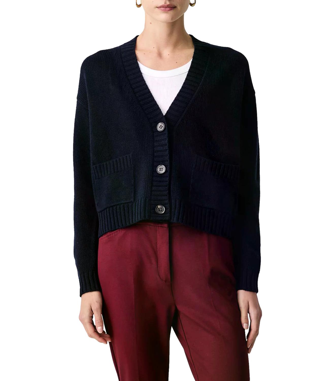 Cardigan Max Mara Weekend 2625346102600 Donna - Blu