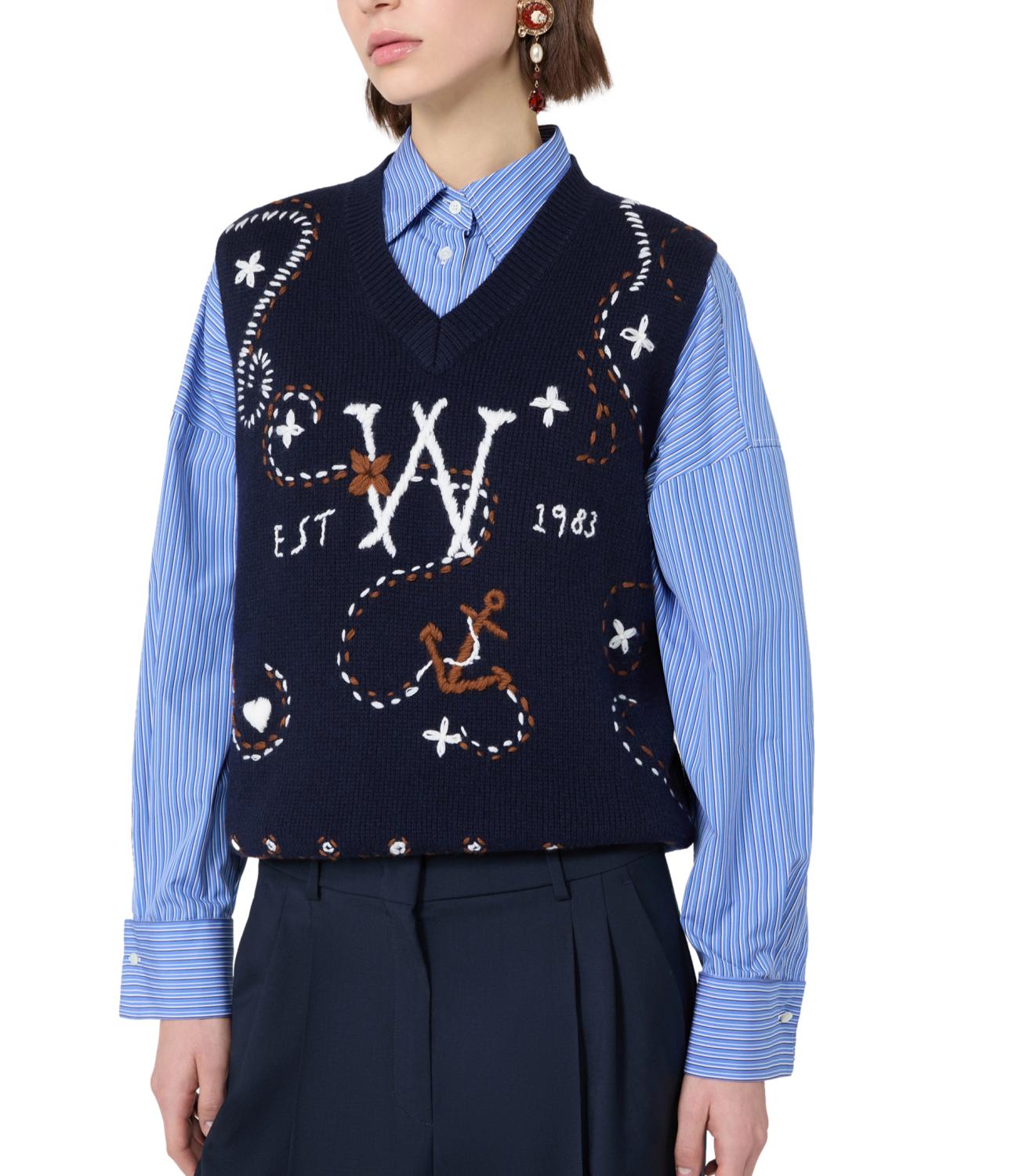 Gilet Max Mara Weekend 2625356012600 Donna - Blu Marino