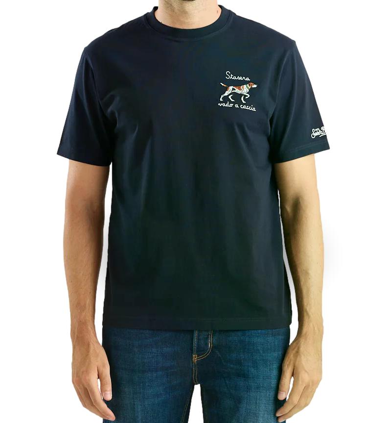 T-Shirt Mc2 Saint Barth ARN0001 Uomo - Sera Caccia 61 Emb