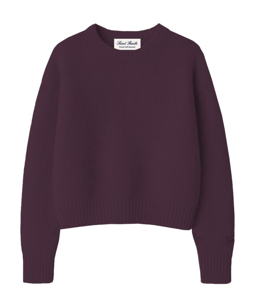 Maglia Mc2 Saint Barth CIL0001 Donna - 44m Aubergine