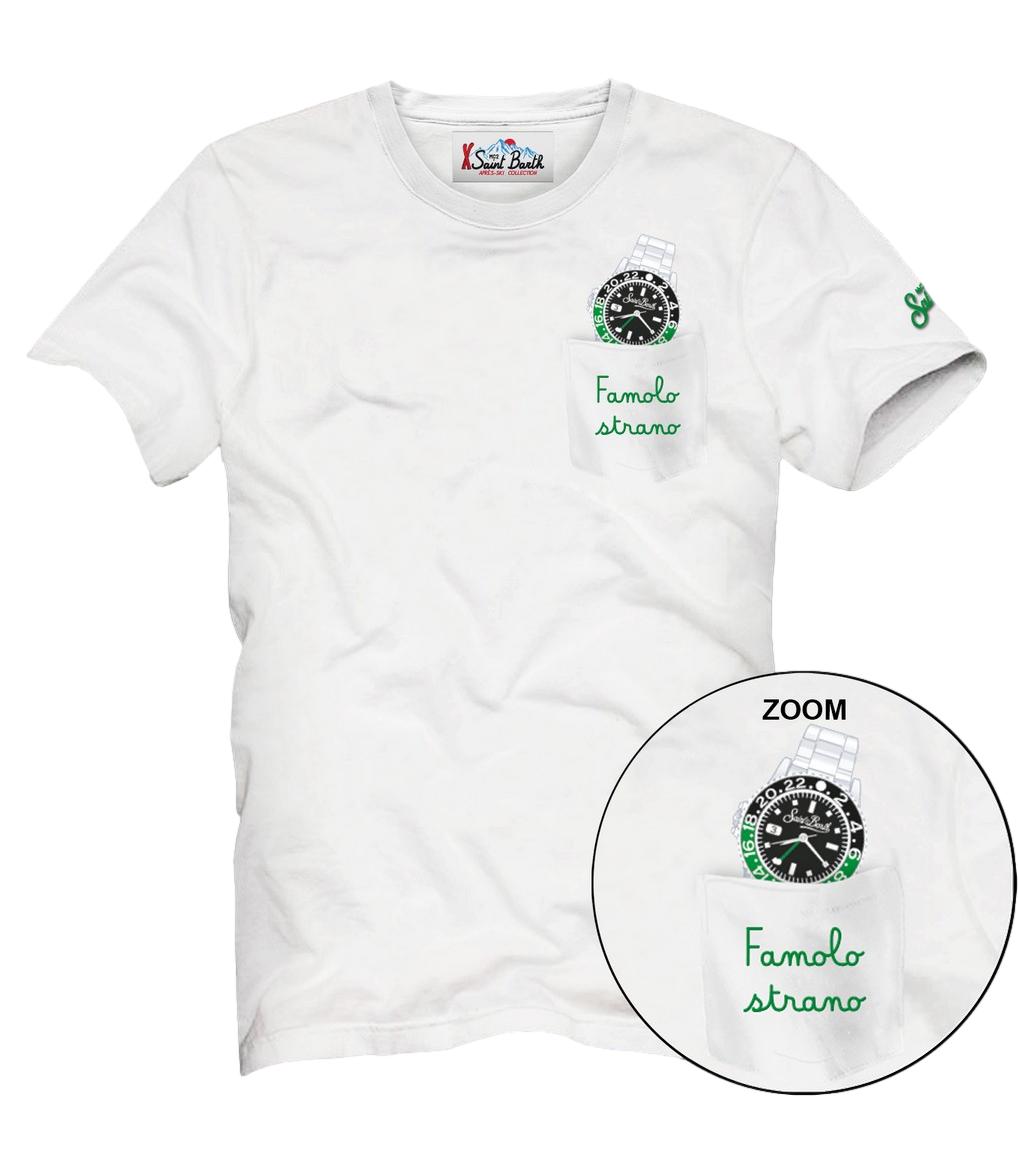 T-Shirt Mc2 Saint Barth CONR0001 Uomo - Watch Strano 10 Emb