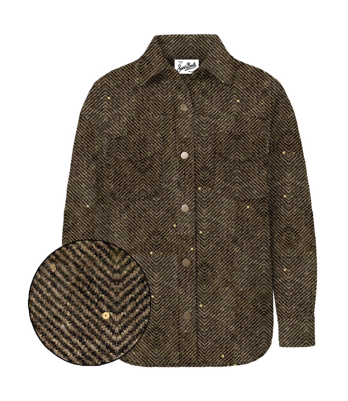 Camicia Mc2 Saint Barth GMY0004 Donna - Herringbone 1811