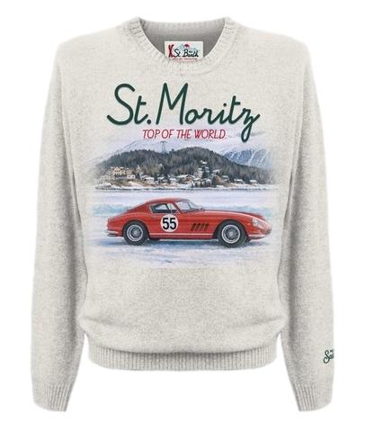Maglia Mc2 Saint Barth HER0022 Uomo - St Moritz Top Car 10 Emb