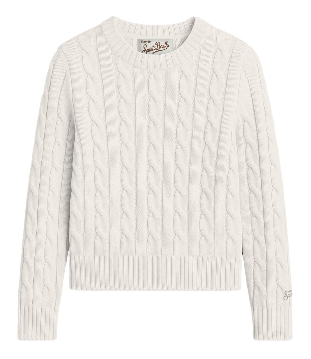 Felpa Mc2 Saint Barth SORB005 Donna - 10 Off White