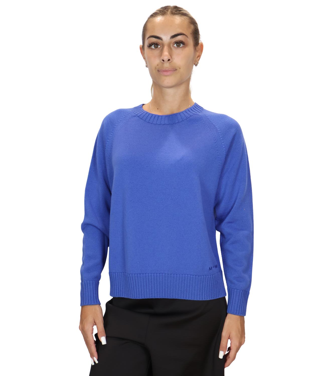 Maglia Mm 2626366138600 Donna - Blu Cina