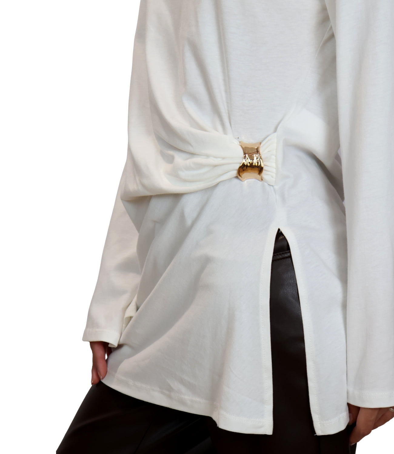Maglia Motel 01-M912FW26 Donna - Panna