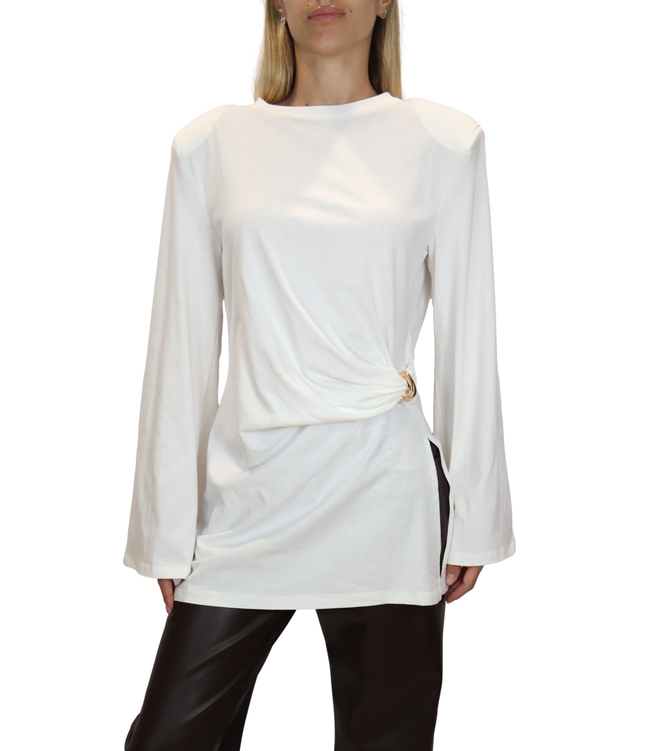 Maglia Motel 01-M912FW26 Donna - Panna