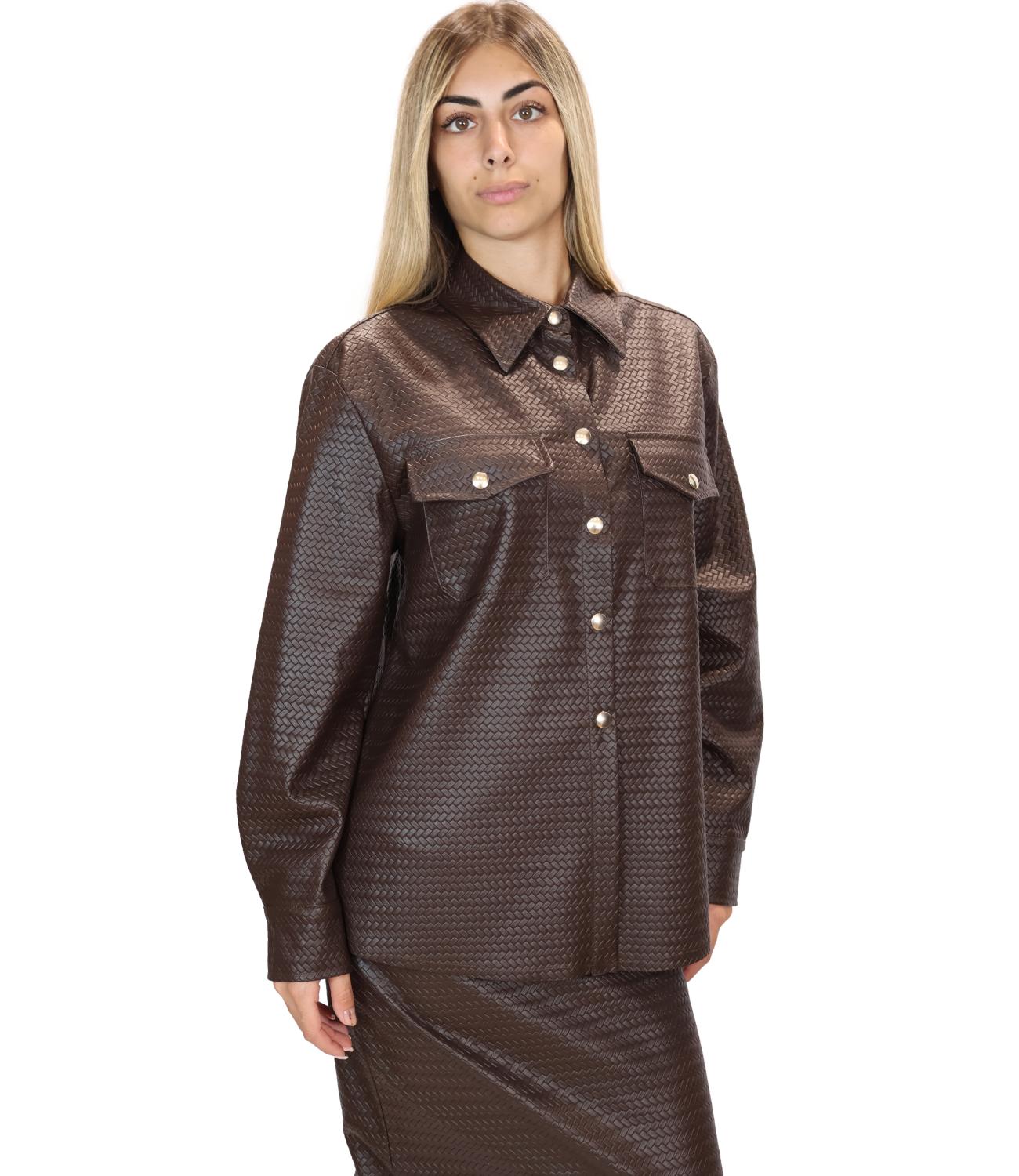 Camicia Motel 226030L Donna - Cioccolato