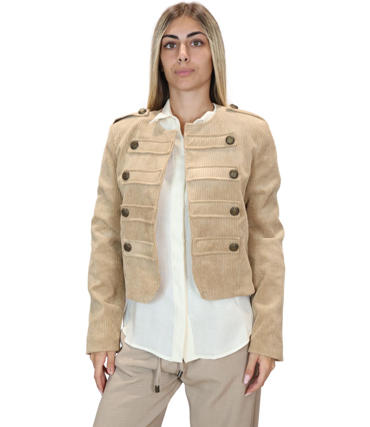 Giacca Motel 27B5516 Donna - Camel