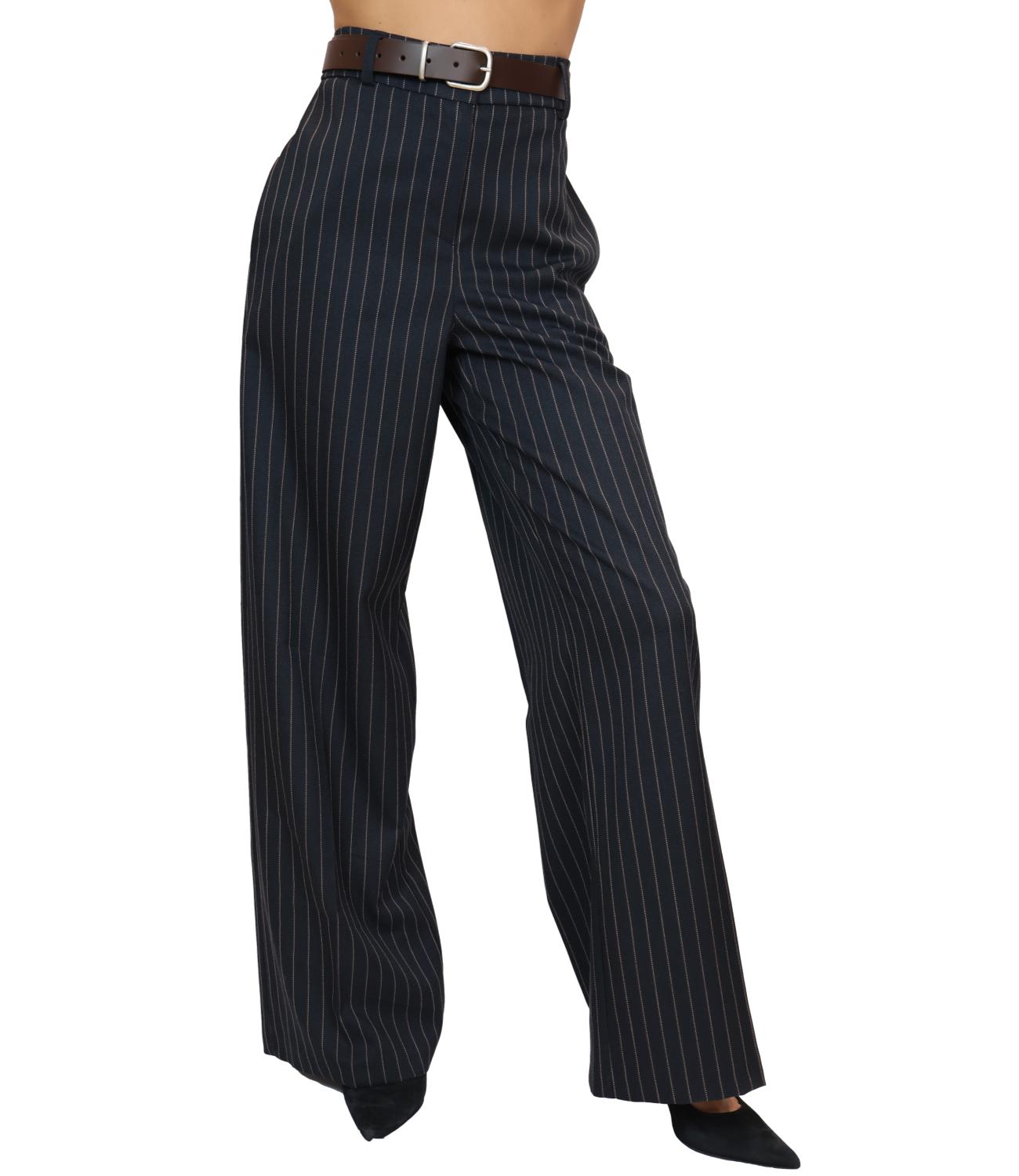 Pantalone Motel 27P6505 Donna - Blu