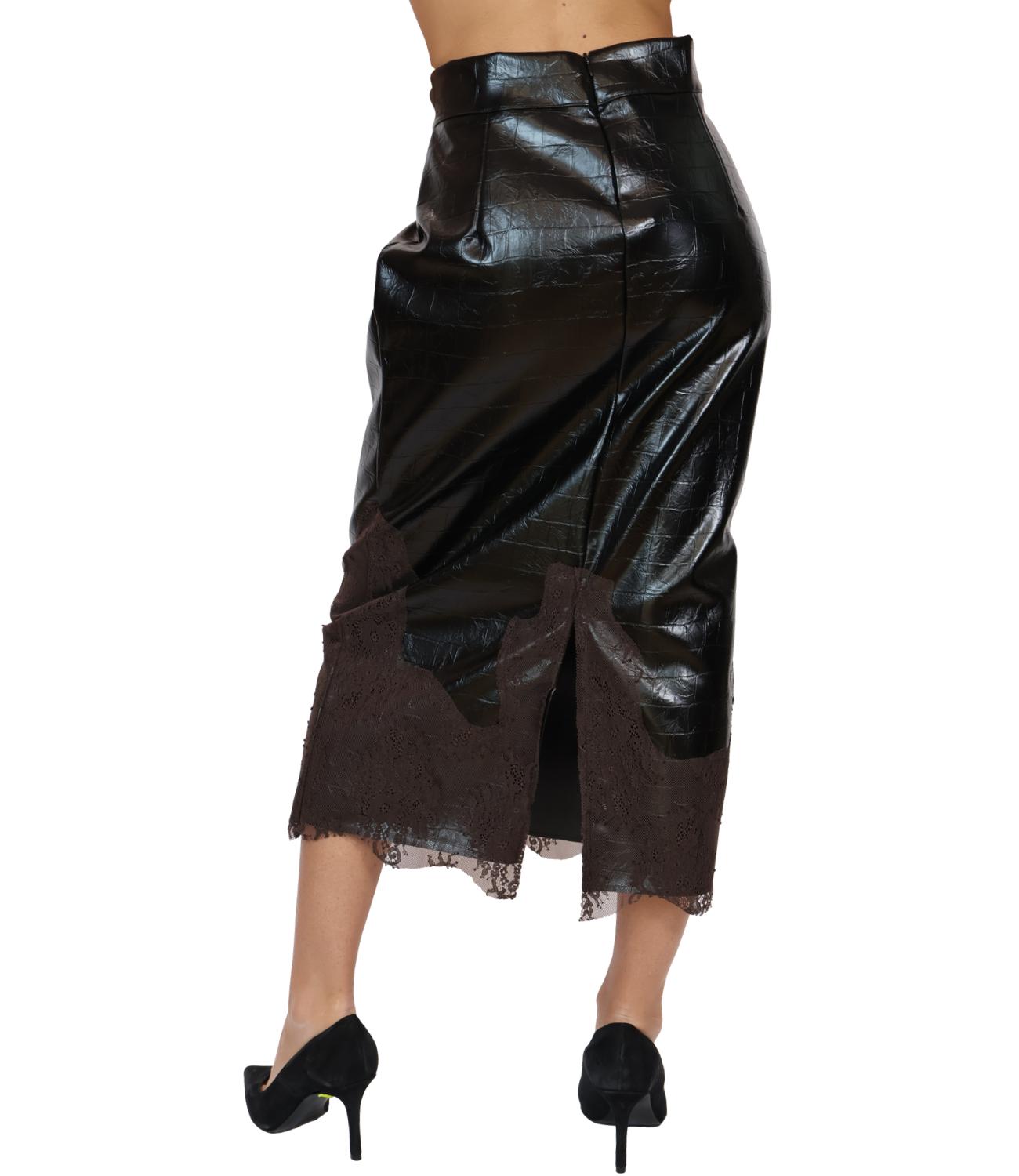 Gonna Motel 80-S647FW26NT Donna - Nero/moro