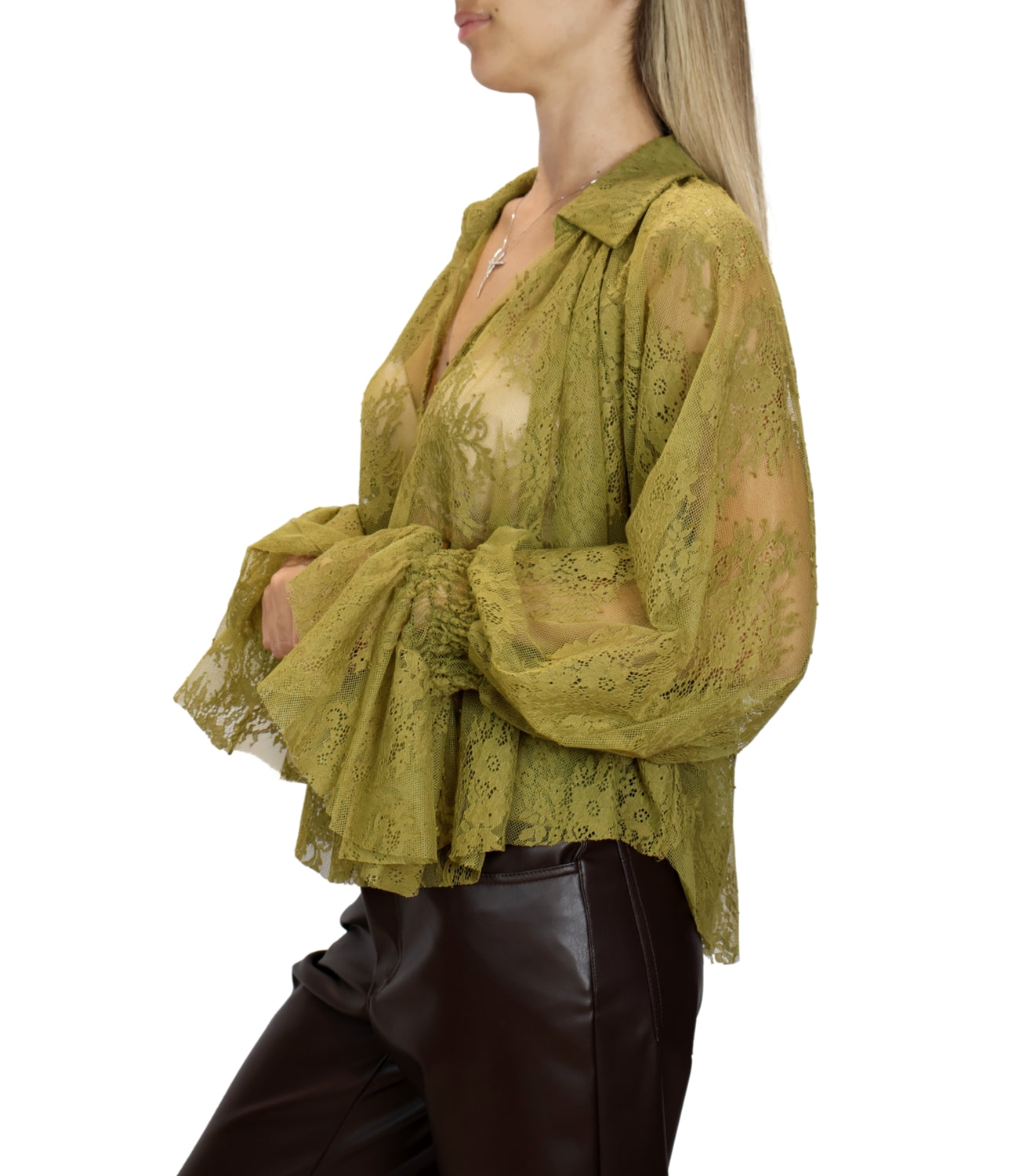 Camicia Motel 80B-C693FW26 Donna - Olio