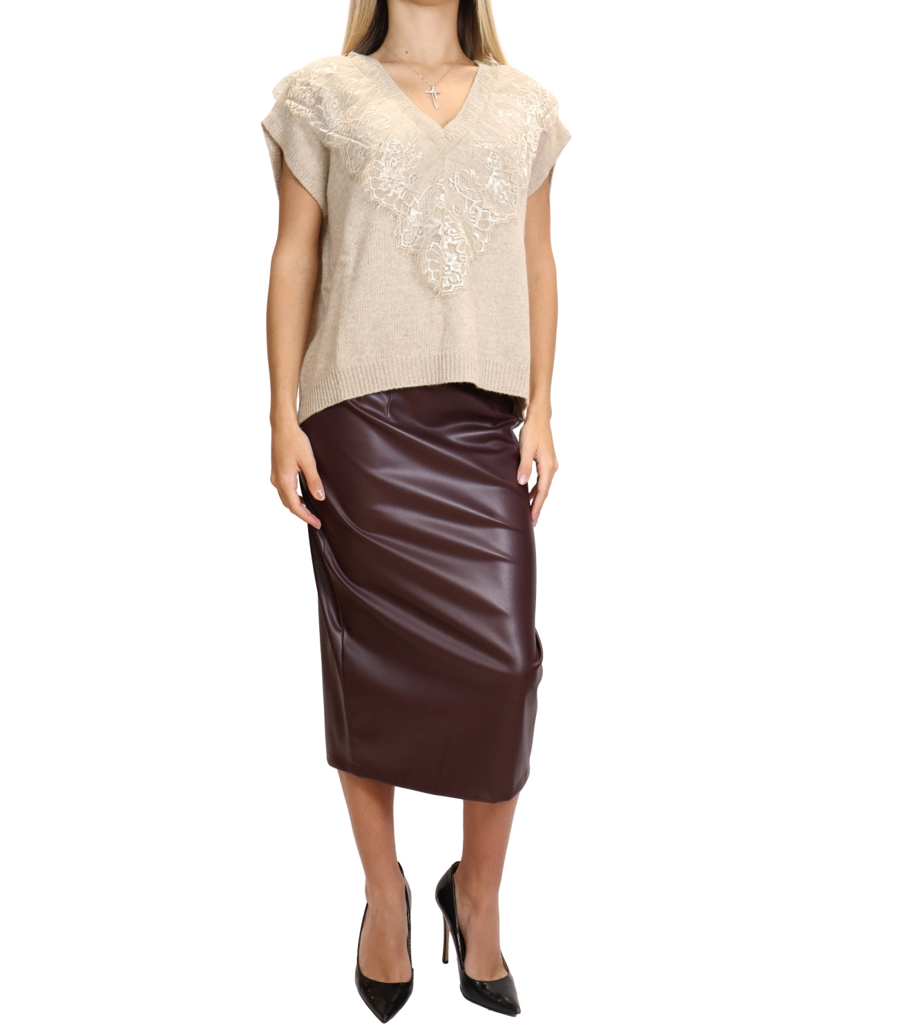 Gilet Motel D81560/APP1 Donna - Casha