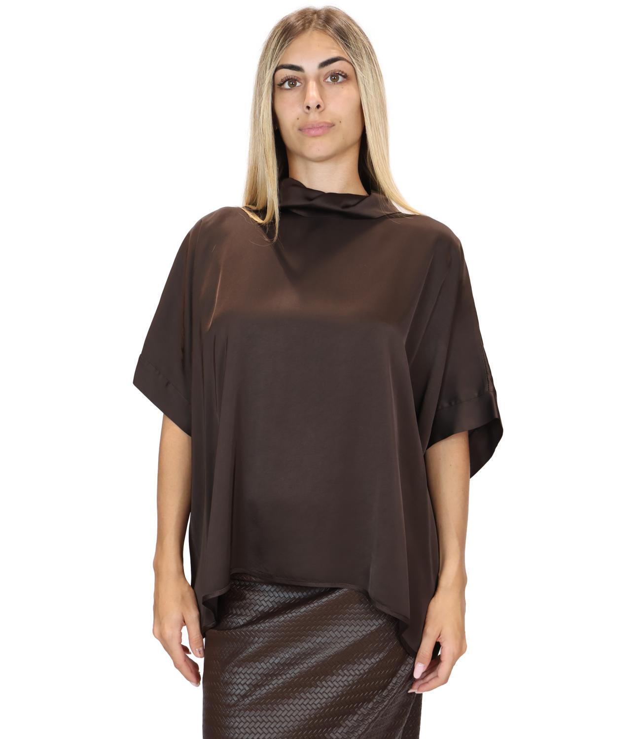 Blusa Motel G467B22R-PR Donna - Moka